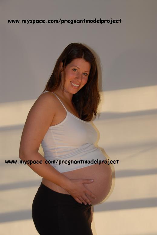 Male model photo shoot of Pregnant Model Project in My studio