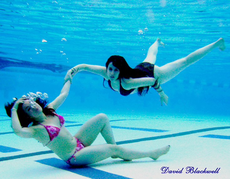 Male and Female model photo shoot of BRIGHTDAY UNDERWATER, O L G A and O P H E L I A