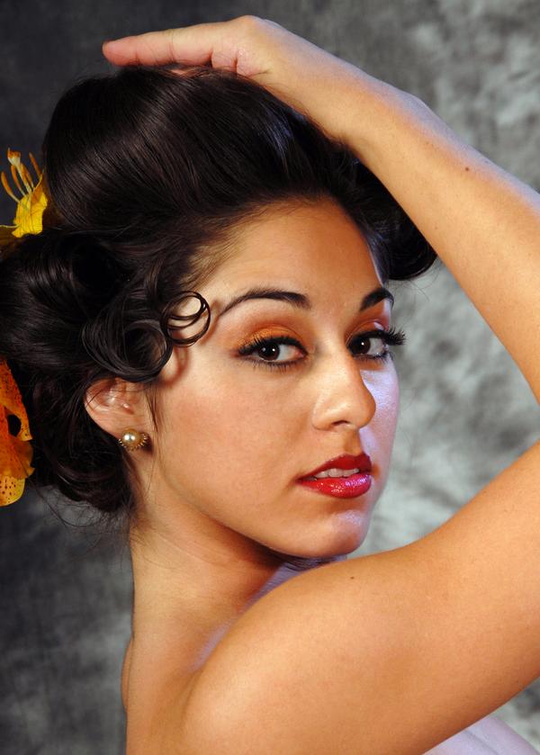 Female model photo shoot of Priscilla Trammel in Las Vegas, NV, hair styled by Kari Lorenzen