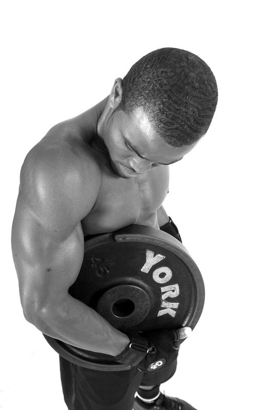 Male model photo shoot of N-D in Clarkson University Gym