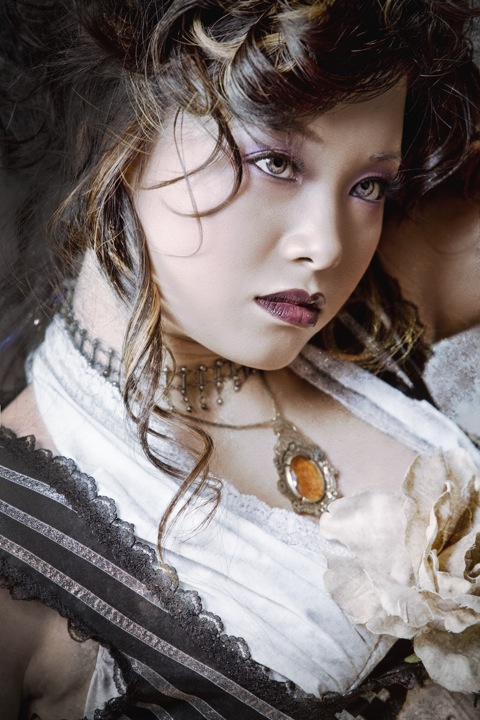 Female model photo shoot of Black Horse Studio and  Sari , makeup by Christine Geiger MUA