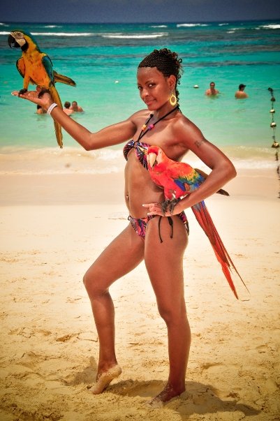 Female model photo shoot of Teresa Perry in Punta Cana, Dominican Republic