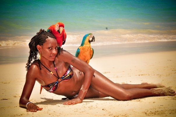 Female model photo shoot of Teresa Perry in Punta Cana, Dominican Republic