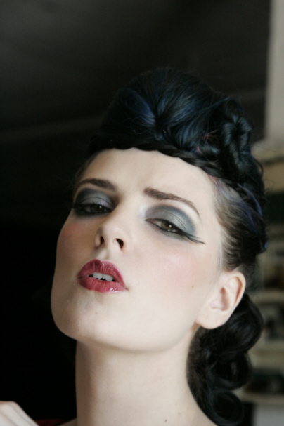 Female model photo shoot of Camillia Makeup and Vampireleniore by tangoman in Portland, Or