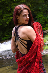 Female model photo shoot of Enchanted Amber by Mike Chavez Photography