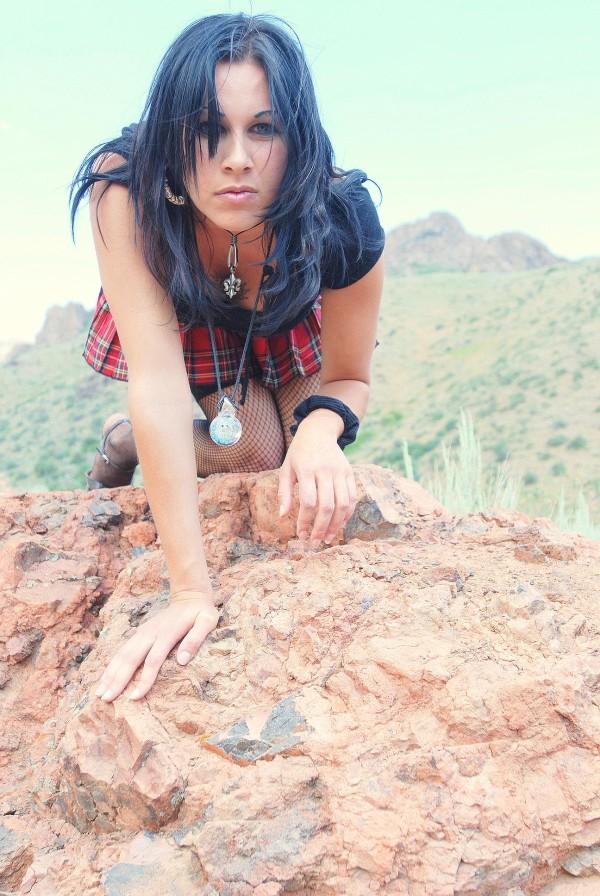 Female model photo shoot of Desert Siren in Hinkey Summit