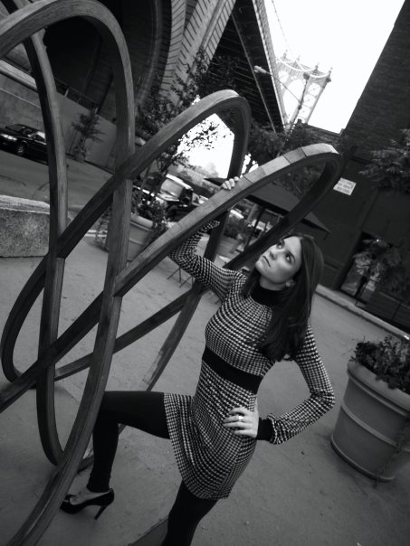 Female model photo shoot of Brenna Rose in Dumbo-Brooklyn-NYC