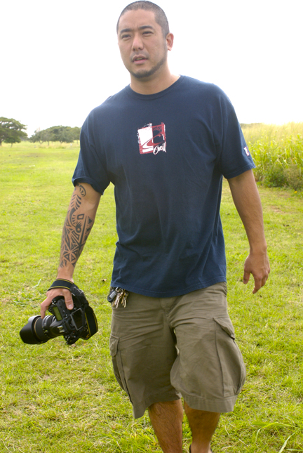 Male model photo shoot of Luke Takayama in Oahu, Hawaii