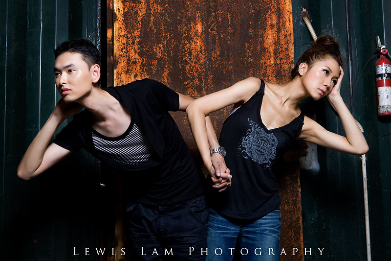 Male and Female model photo shoot of Andy Lau and Cindi Li by Lewis Lam Photography in Fanling , makeup by Lesley Ho