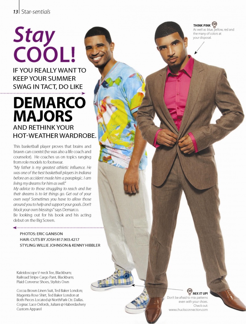Male model photo shoot of DeMarco Majors