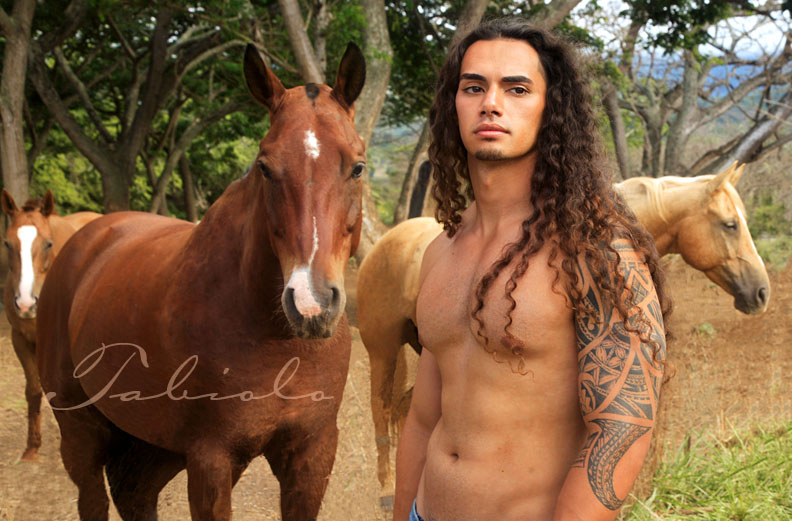 Male model photo shoot of Brandon Tabiolo in Hawaii