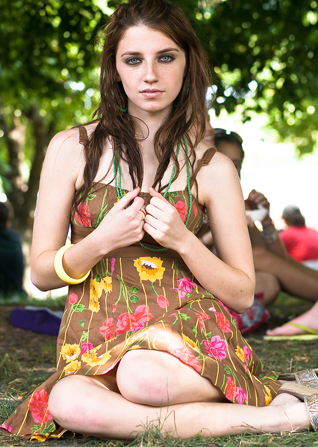 Female model photo shoot of Darlene N by RovingEyePhoto