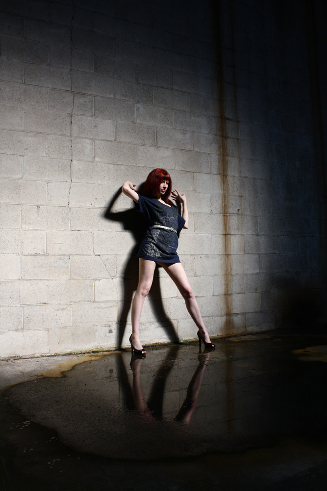 Female model photo shoot of acid_grave by Pitchfork Studio in Warehouse