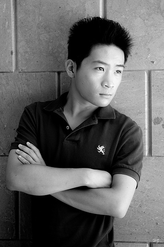 Male model photo shoot of Howie Cai