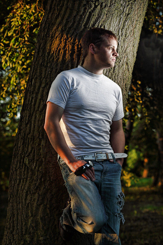 Male model photo shoot of David HIrst in Leeds.Morley