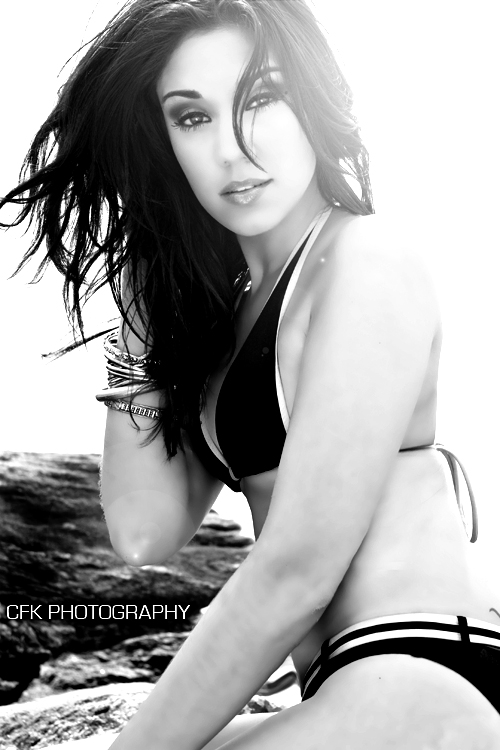 Female model photo shoot of Jessica_Castro by CFK Photography in CONEY ISLAND BEACH