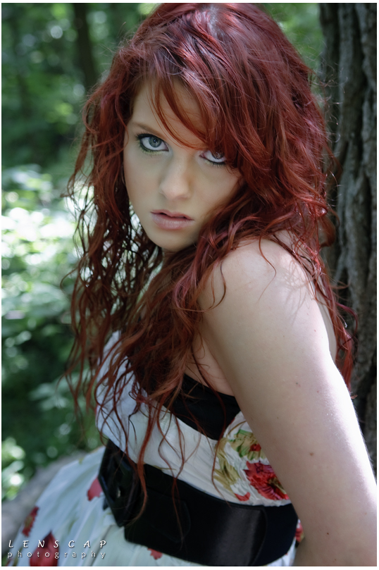 Female model photo shoot of Red Herring by Lenscap8