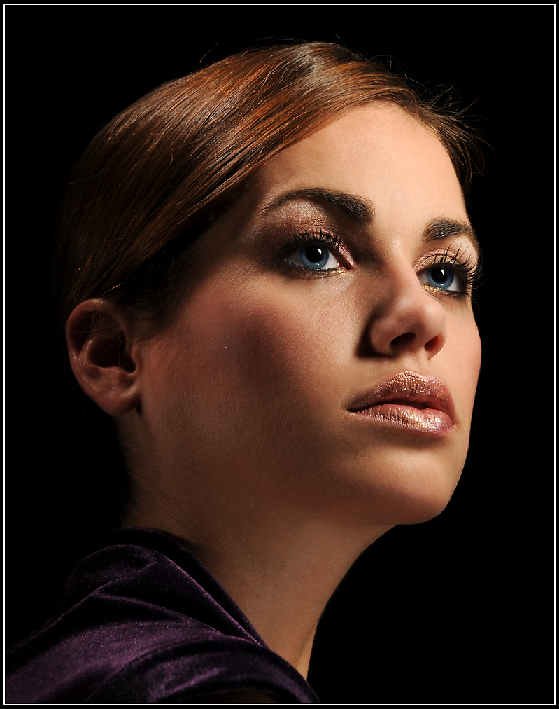 Female model photo shoot of Brittany Anne in Reston studio