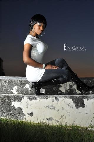 Female model photo shoot of EAMODEL in Nassau Bahamas