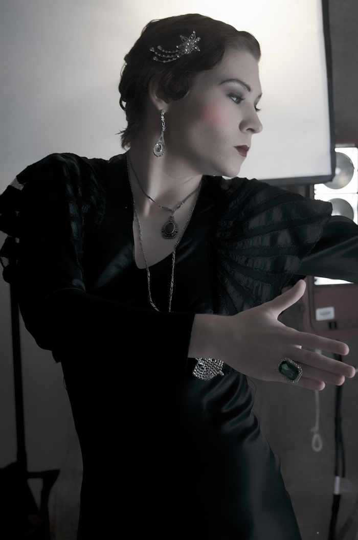 Female model photo shoot of Chantel Segreti by perks film in Avion Film Studio, Toronto, Ontario, hair styled by Carlos Spellbound, wardrobe styled by Abigail Murphy, makeup by Chantel Segreti