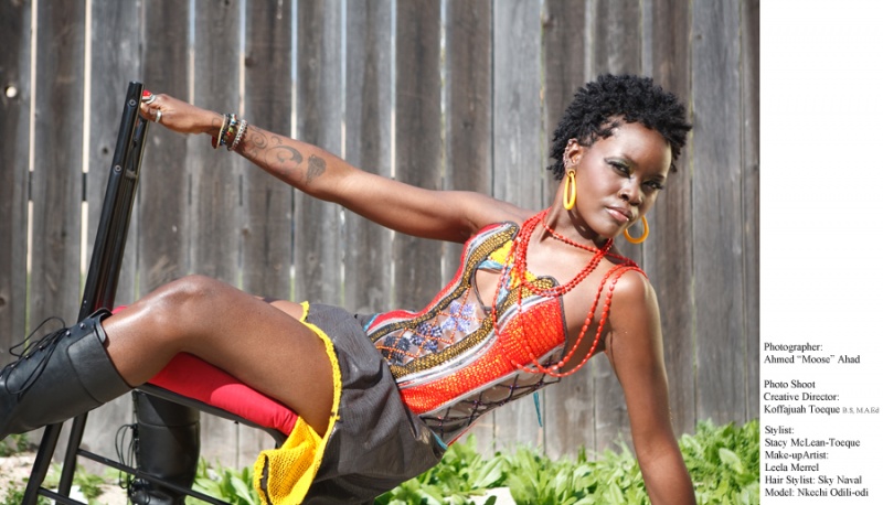 Female model photo shoot of Nkechi Comel