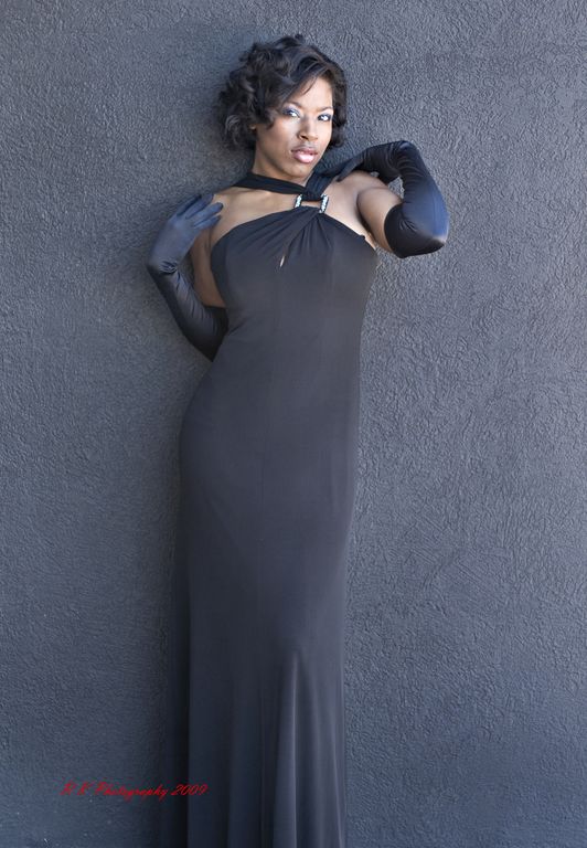 Female model photo shoot of Miko DeVaine by R K Photography, hair styled by Aisha Ogletree