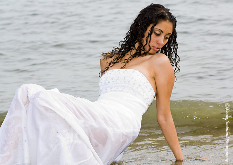Female model photo shoot of NinaIris by LouS in Rhode Island oakland beach