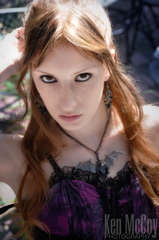 Female model photo shoot of Discordia Strife by Ken McCoy in Deland, FL