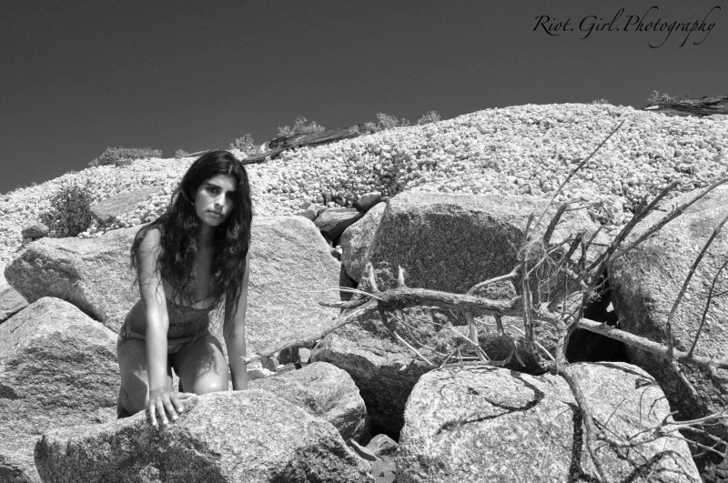 Female model photo shoot of Riot Girl Photography and Rosalie_Lorean