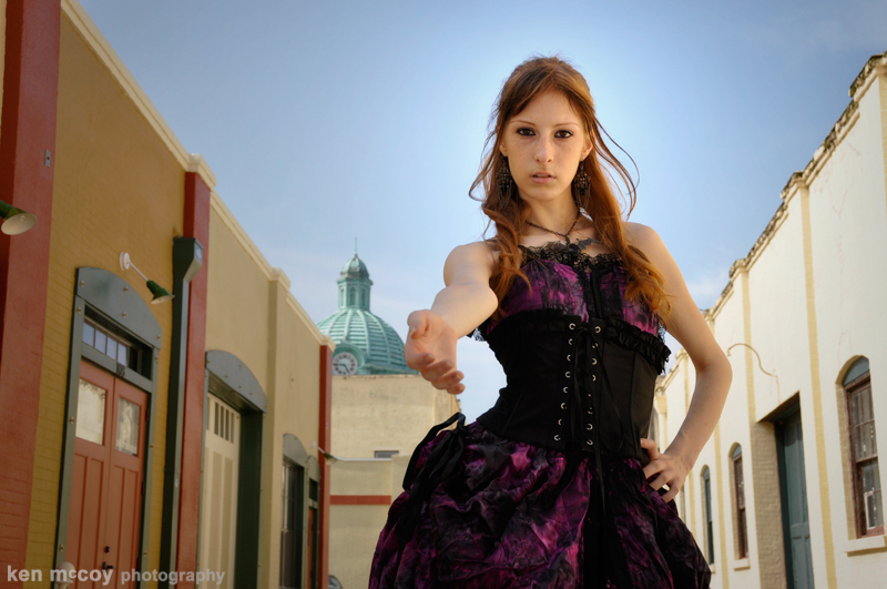 Female model photo shoot of Discordia Strife by Ken McCoy