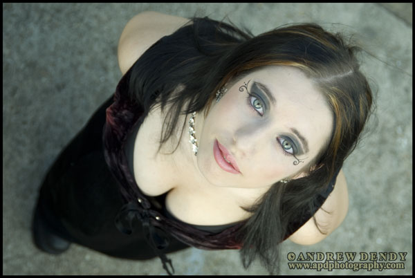 Female model photo shoot of Ancient Asylum Make Up in Camden 