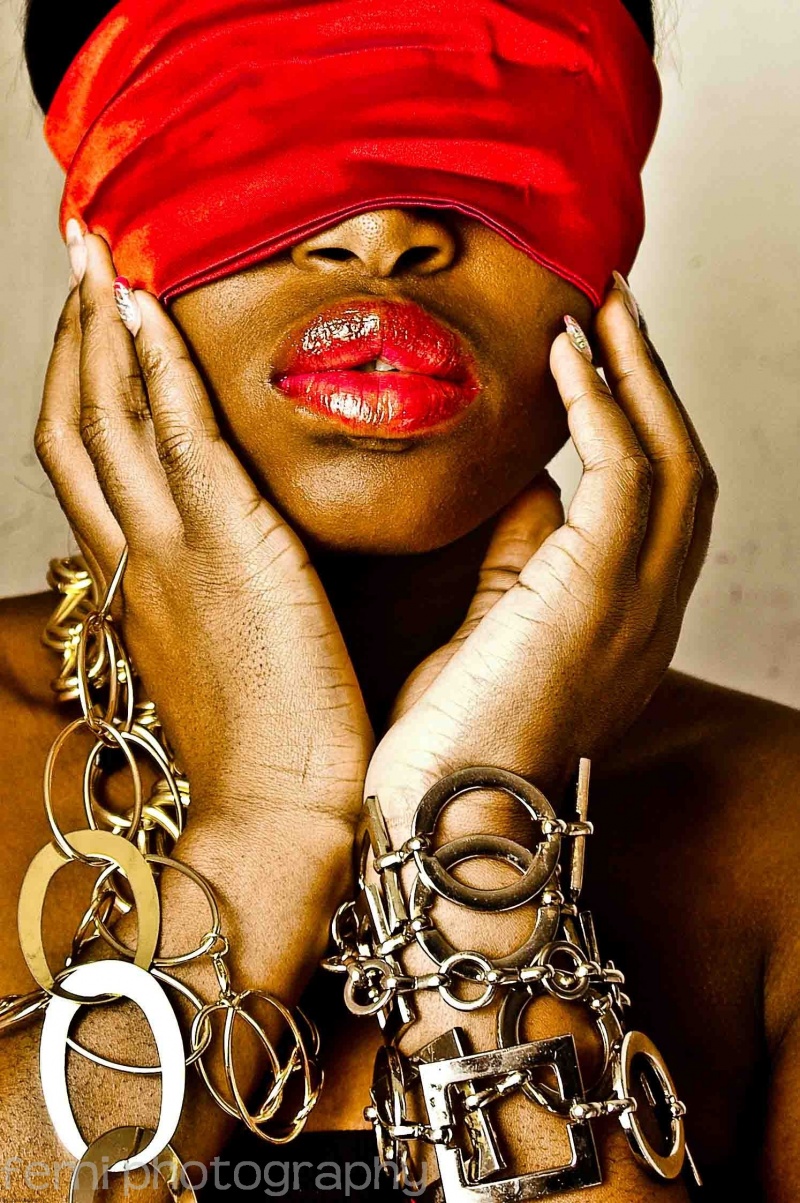 Female model photo shoot of Nigerian Goddess  by F-Style Magazine