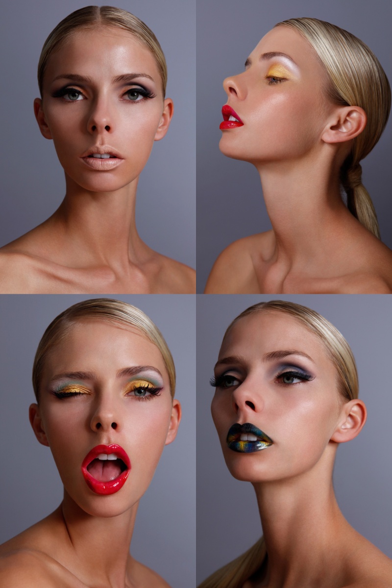 Female model photo shoot of manhattan makeup in brooklyn, ny