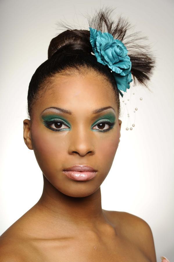 Female model photo shoot of Shantis Thompson, makeup by Makeup Your Mind Inc
