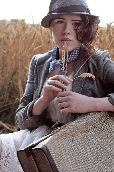 Female model photo shoot of Katherine Fay in Debden Green