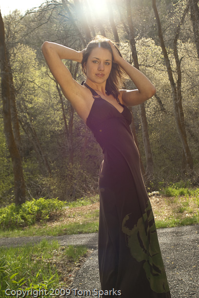 Female model photo shoot of Shealyn Parker in Mill Creek Canyon