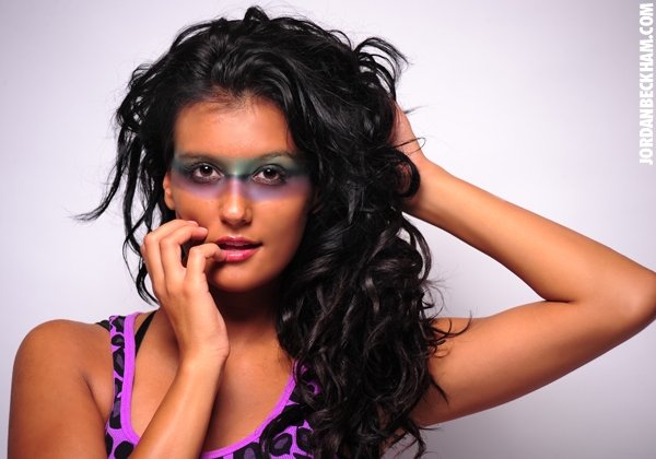 Female model photo shoot of makeupMASSACRE