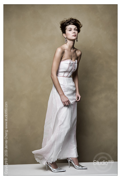 Female model photo shoot of Mareena by Studio 889 in Studio 889, makeup by TEXTURES
