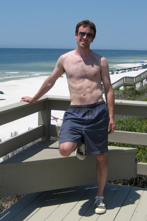 Male model photo shoot of DB Seiling in Rosemary Beach