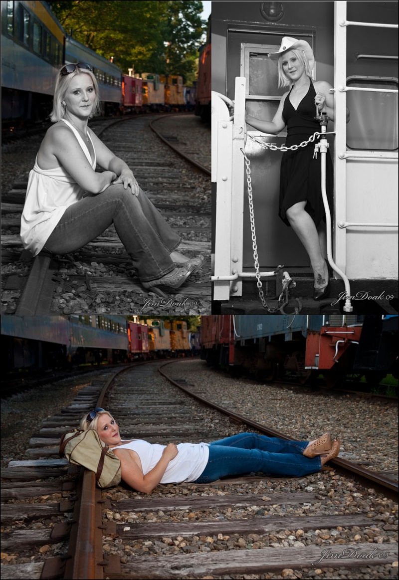 Male and Female model photo shoot of Jim Doak Photography and danielle collins in Tilton, NH