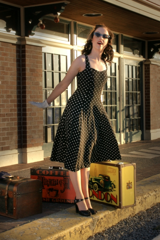 Female model photo shoot of Sideshow Sam by Steve Steffler in Johnson St Bridge, Victoria, BC
