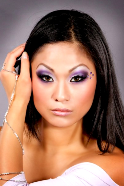 Female model photo shoot of Touch of Makeup and Mina Lee by dklee studio photo in Sterling Virginia