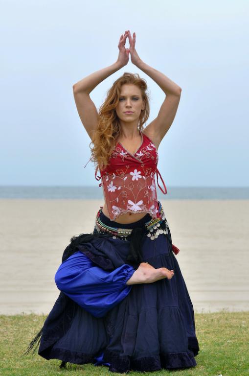 Female model photo shoot of Grace McClung by Blue Pacific in Venice Beach, CA