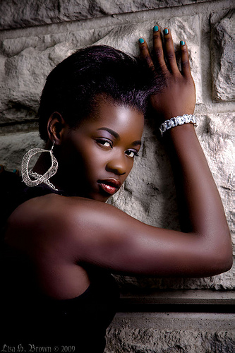 Female model photo shoot of Agyeiwaa by Lisa B Photography