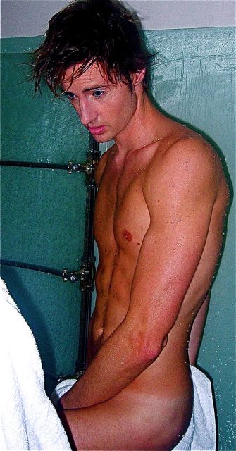 Male model photo shoot of STUDIO ANTON RUSS in London Hotel bathroom