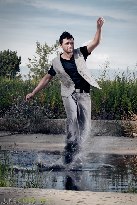 Male model photo shoot of Yuri Polyachenko by Luke Copping
