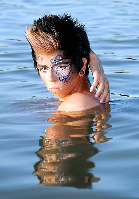 Male model photo shoot of Patrick Perez by Ken Grimm in Lake Nasworthy