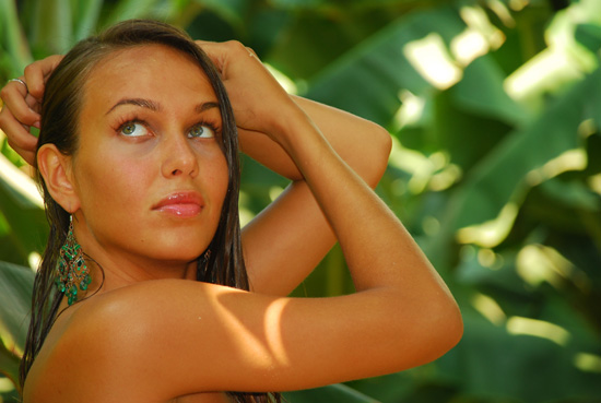 Female model photo shoot of Guygova Anna