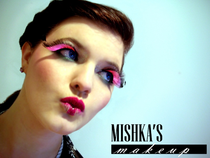Female model photo shoot of Mishkas Makeup