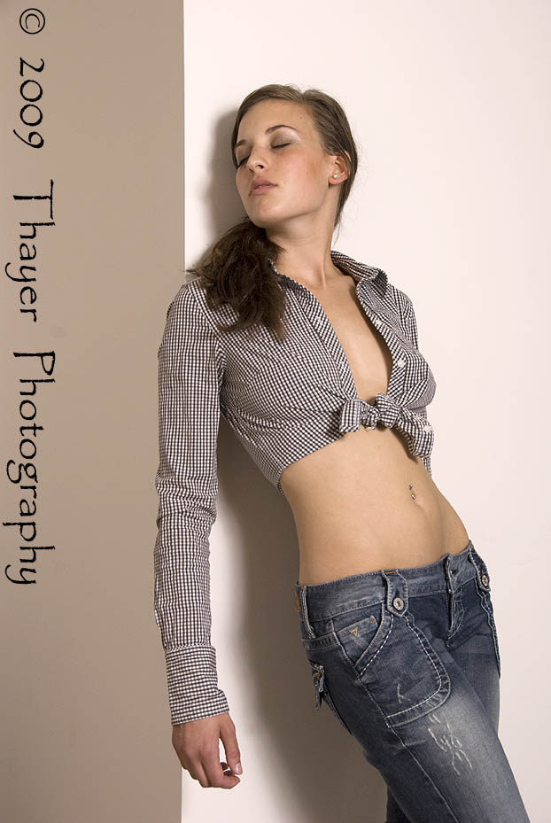 Male and Female model photo shoot of Thayer Photographic and Emily Paige F in Grandville MI